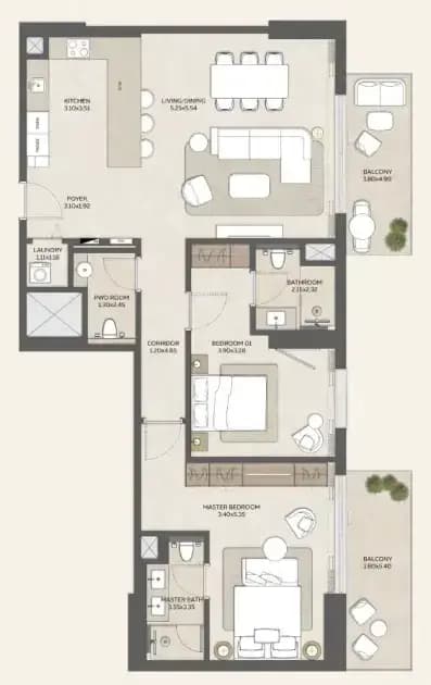 Floor plan 1