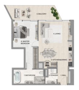 Floor plan 1