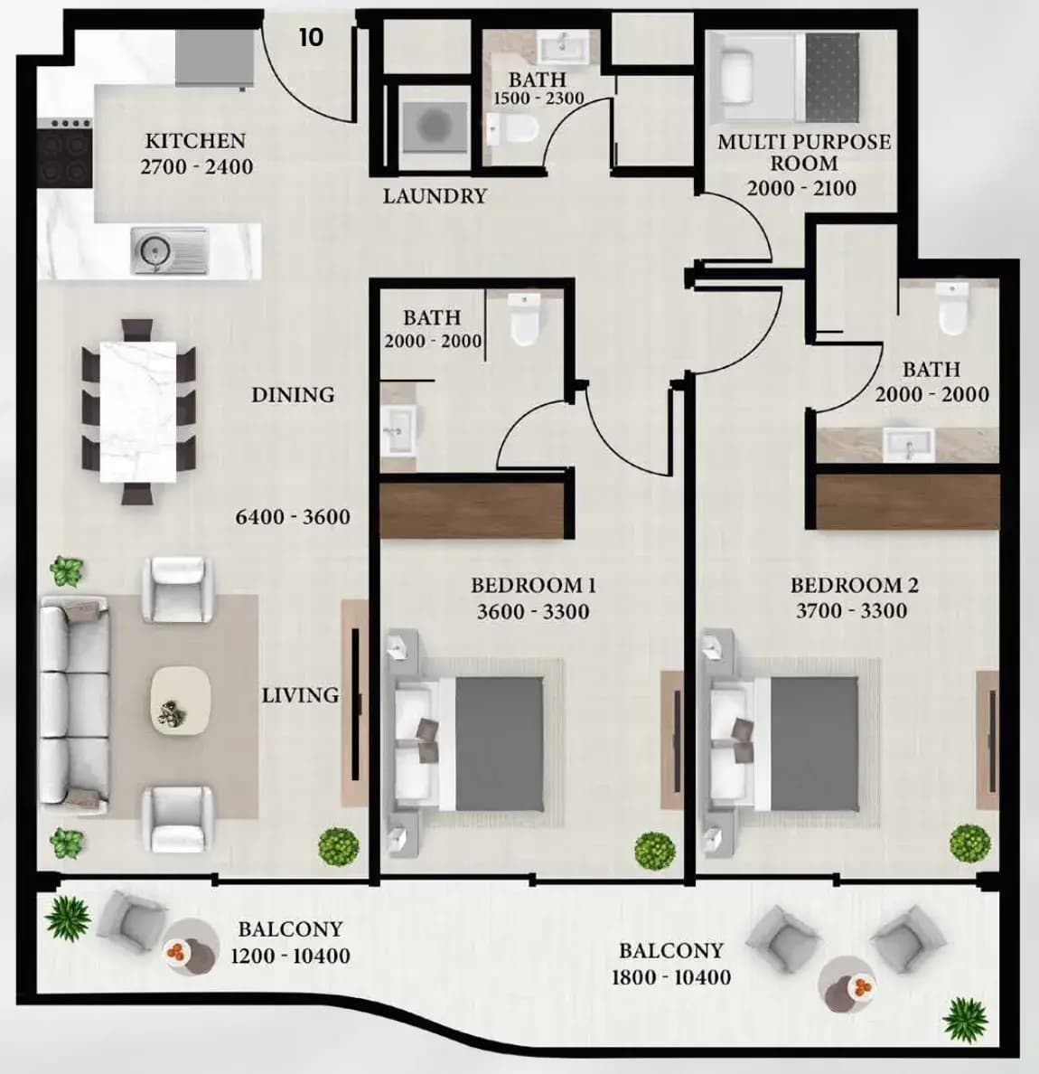 Floor plan 1