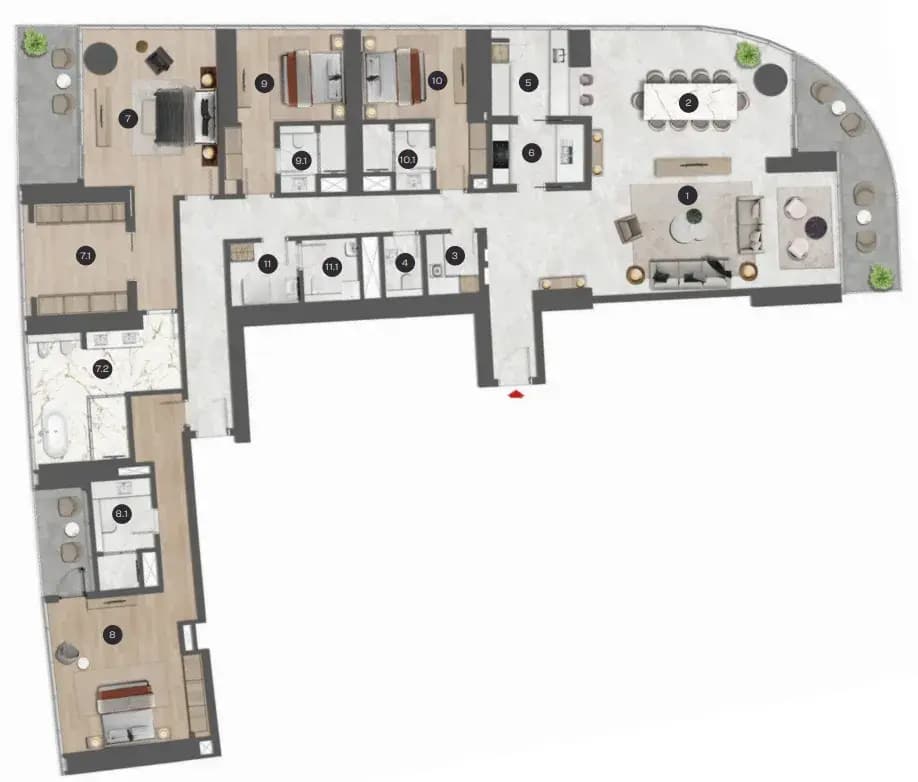 Floor plan 8
