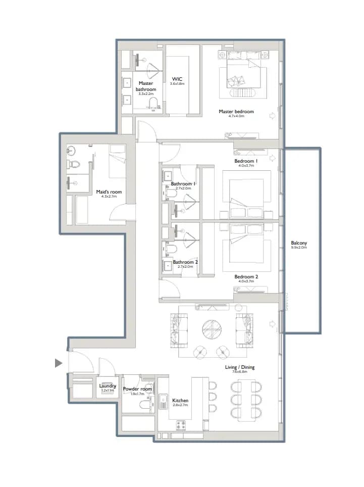 Floor plan 1