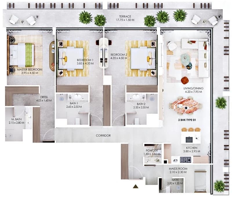 Floor plan 1