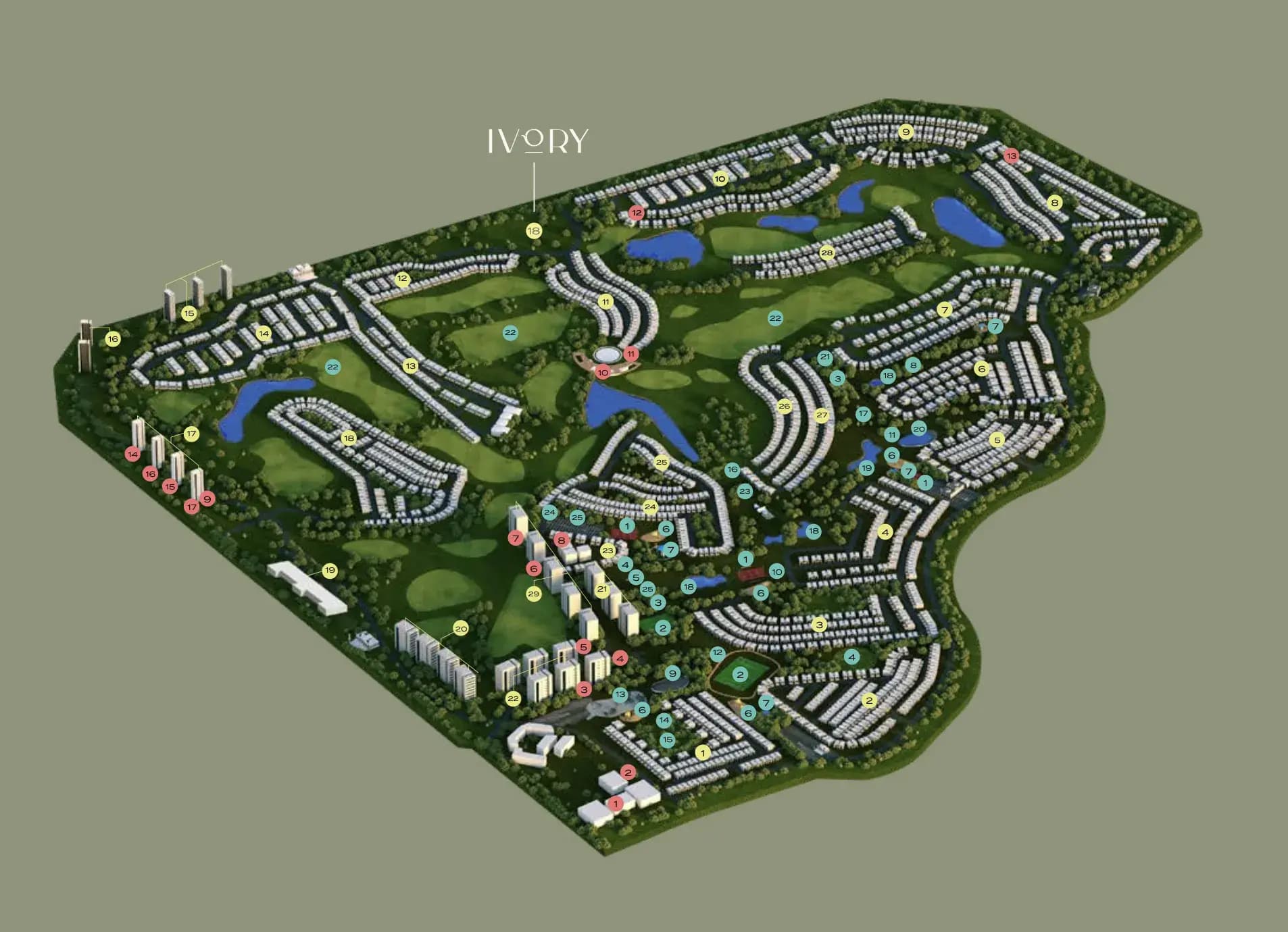 Damac Hills - Ivory - 3