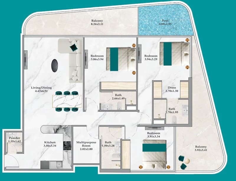 Floor plan 8