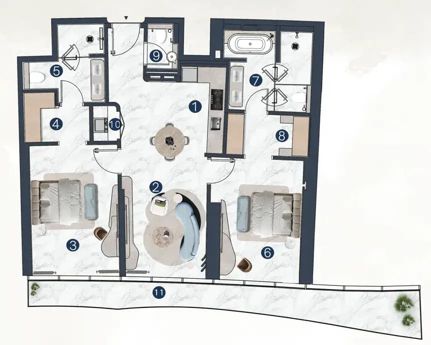 Floor plan 1