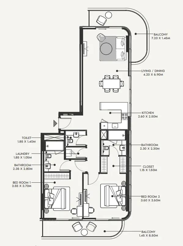 Floor plan 1