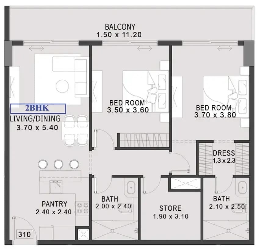 Floor plan 1