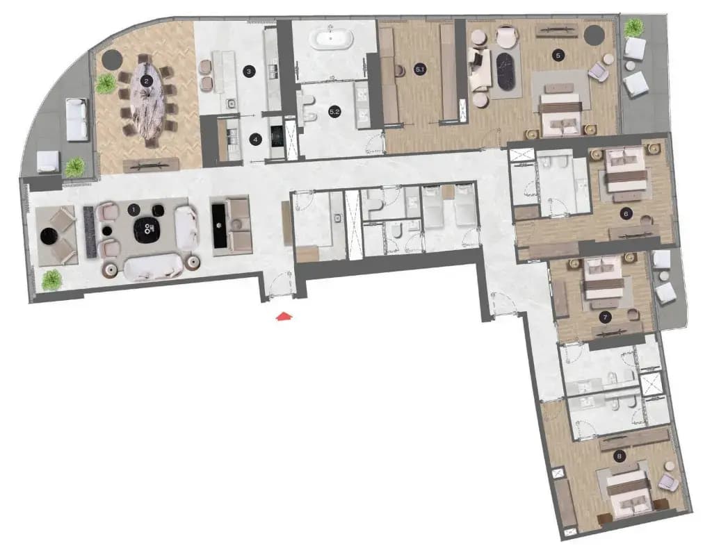Floor plan 8