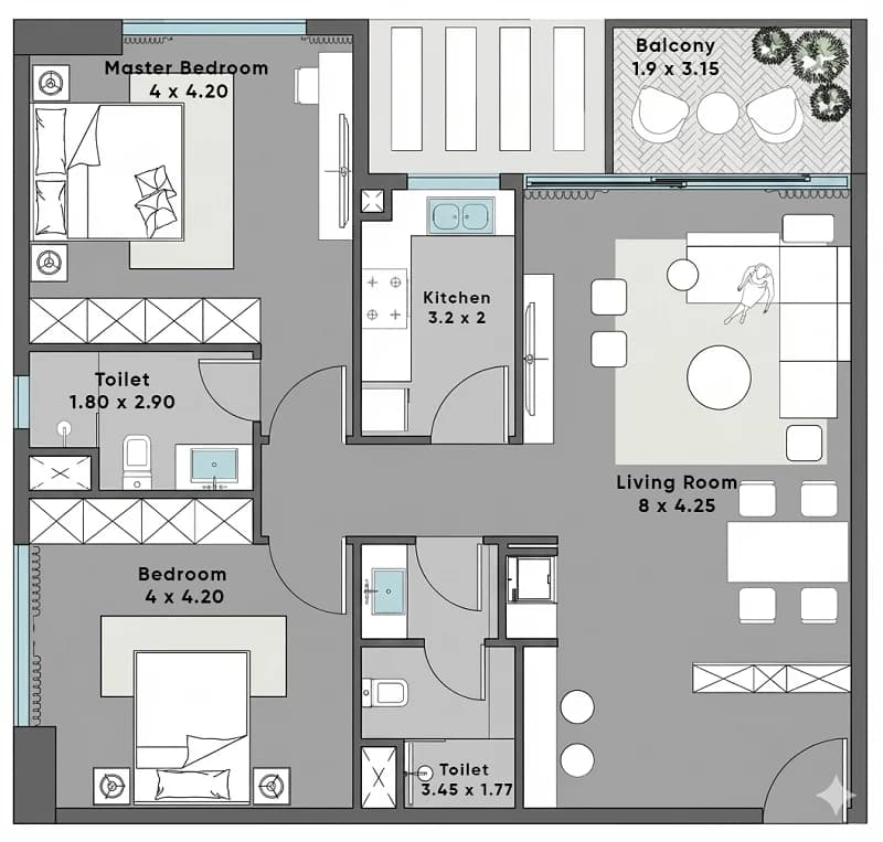 Floor plan 1