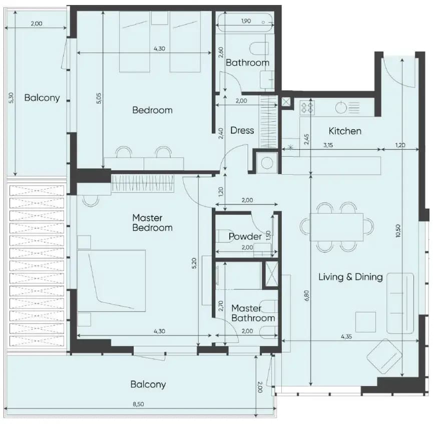 Floor plan 8
