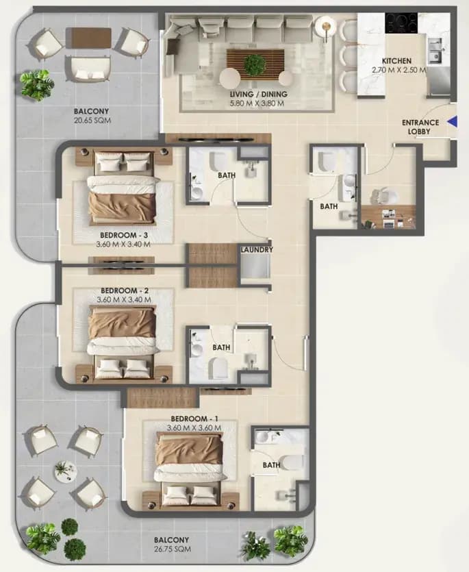 Floor plan 1