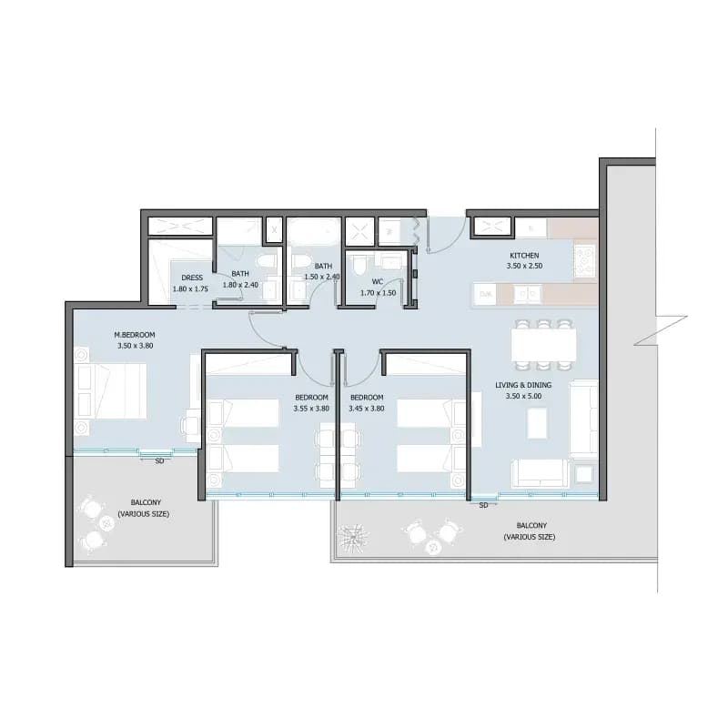 Floor plan 1