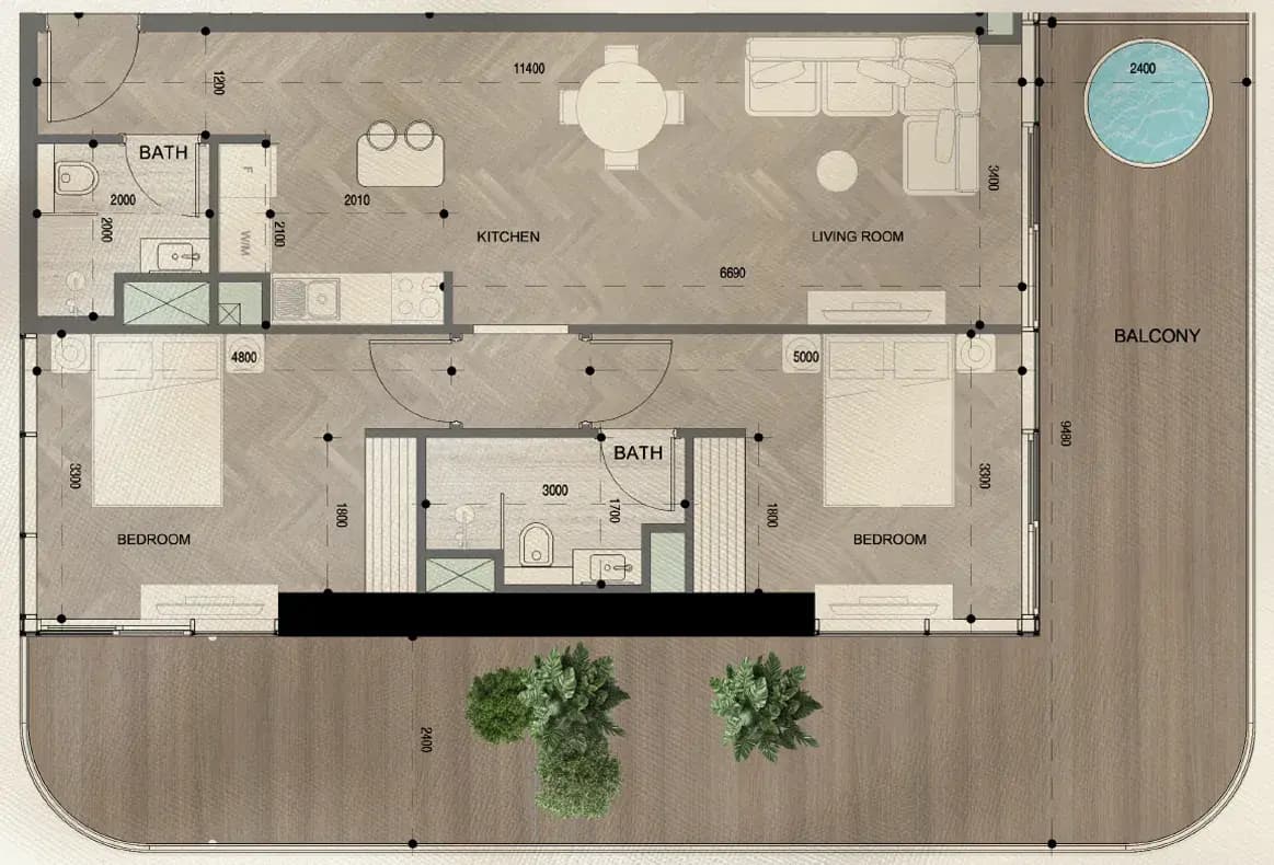 Floor plan 1