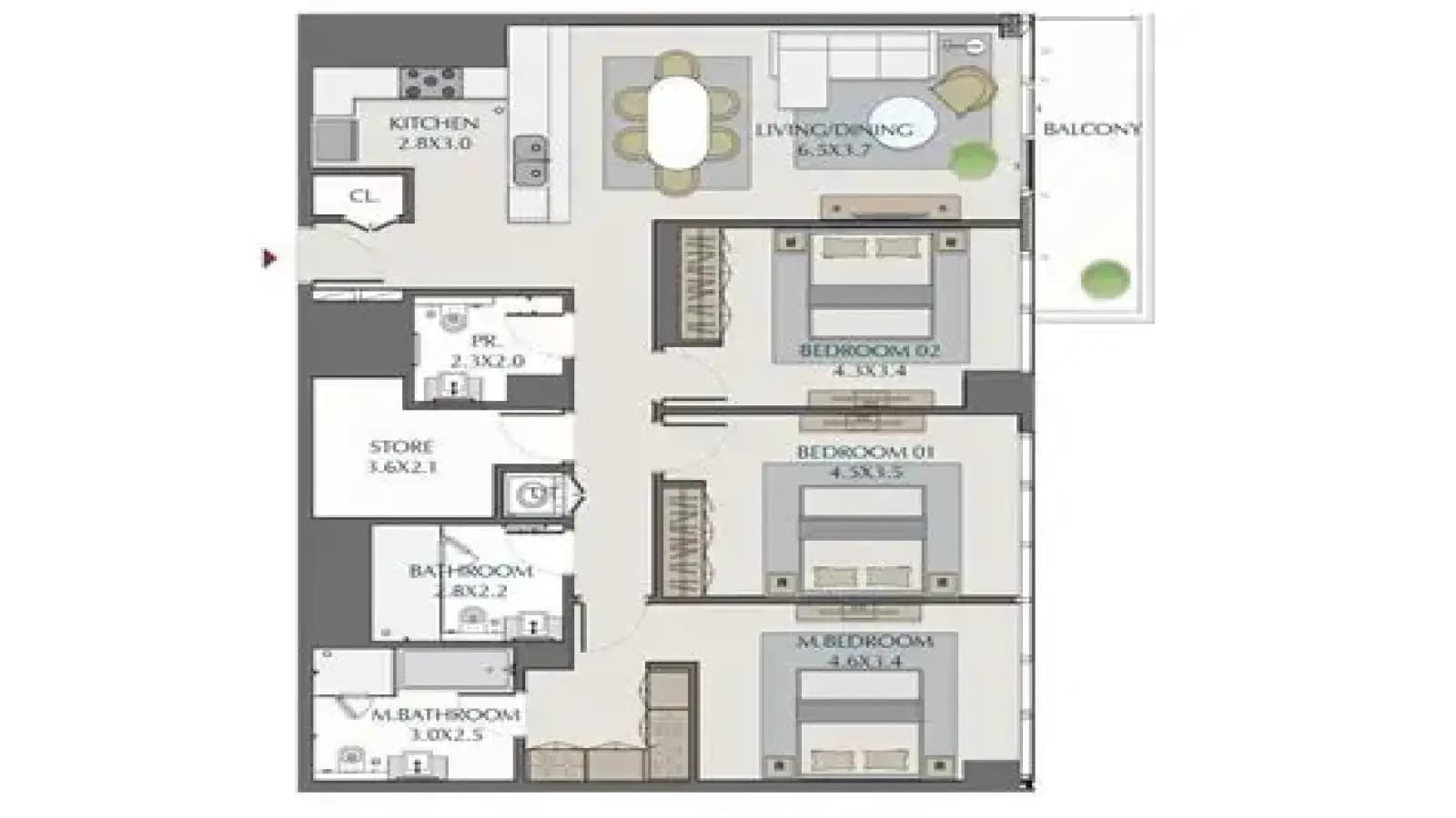 Floor plan 3