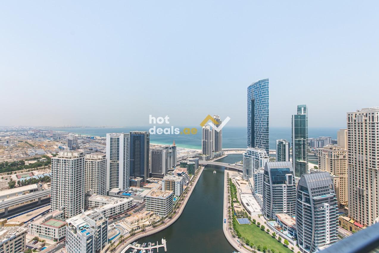 Furnished | Maid | Sea and Marina View | 2 Parking