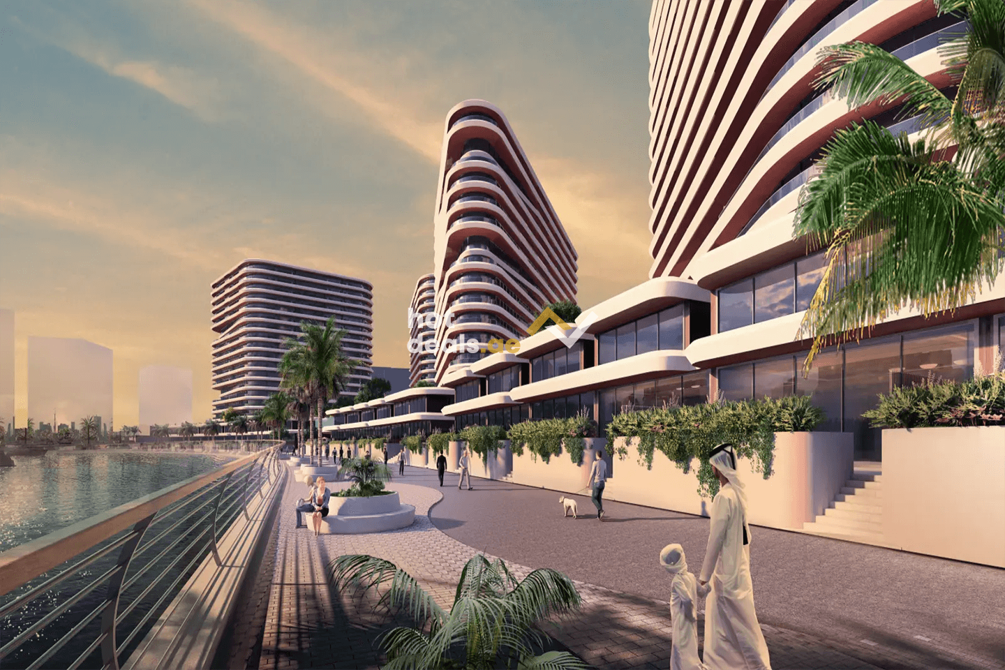 Full Sea View | 2BR+ Maid | Corner| Luxury Layout