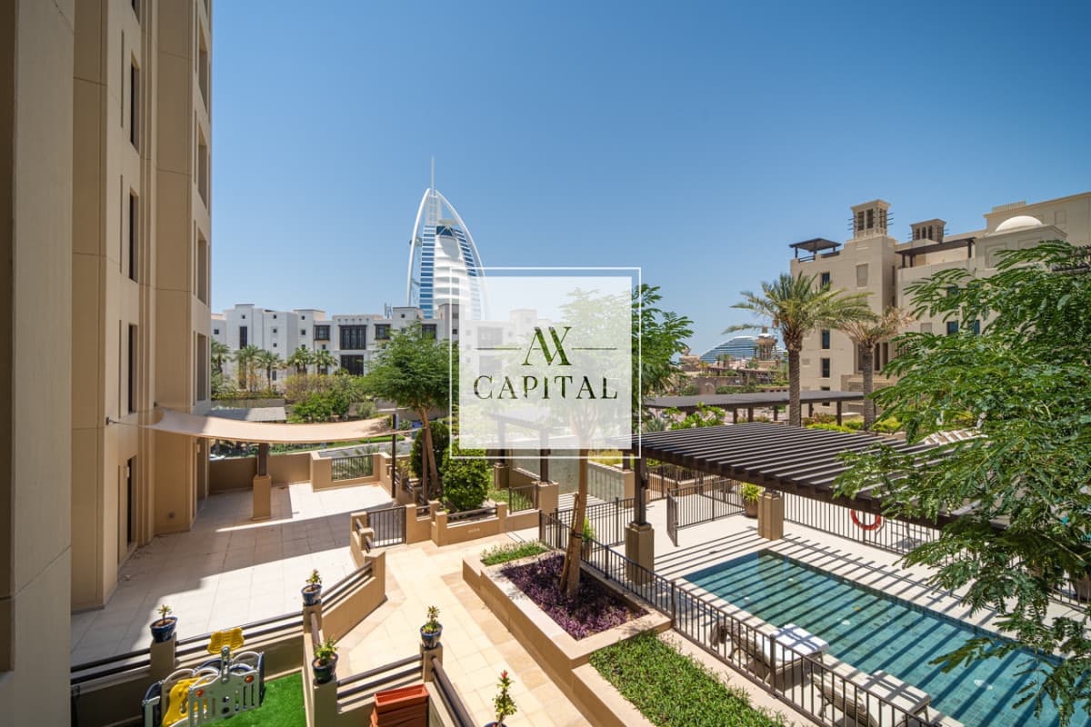 Vacant | 4BR plus Maids | Full Burj Al Arab View