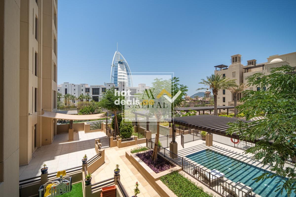 Vacant | 4BR plus Maids | Full Burj Al Arab View