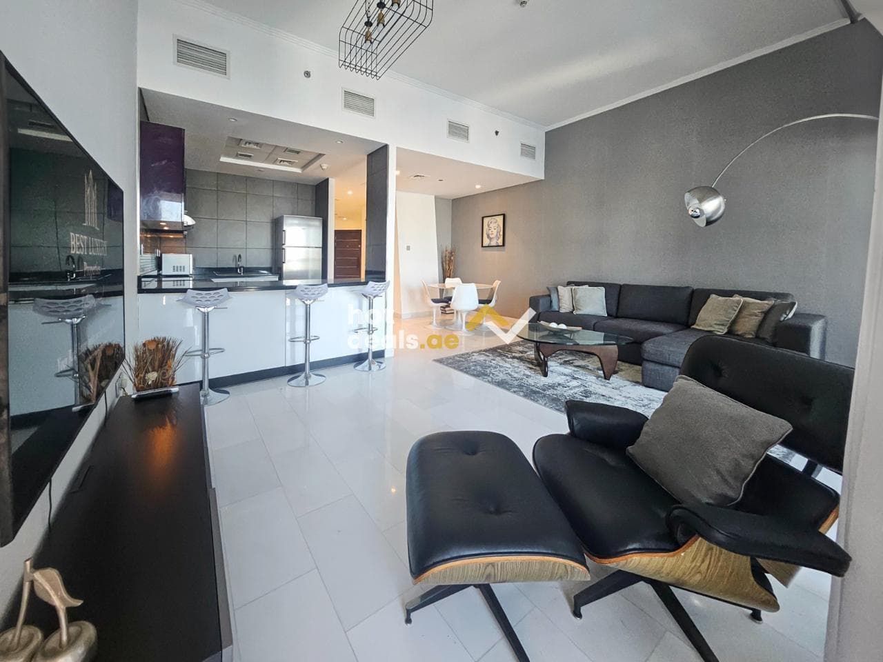 Elegantly Furnished | 2 BR | Marina and Sea View
