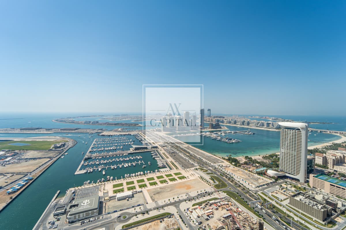Furnished | Fendi Finishing | Sea and Harbour view