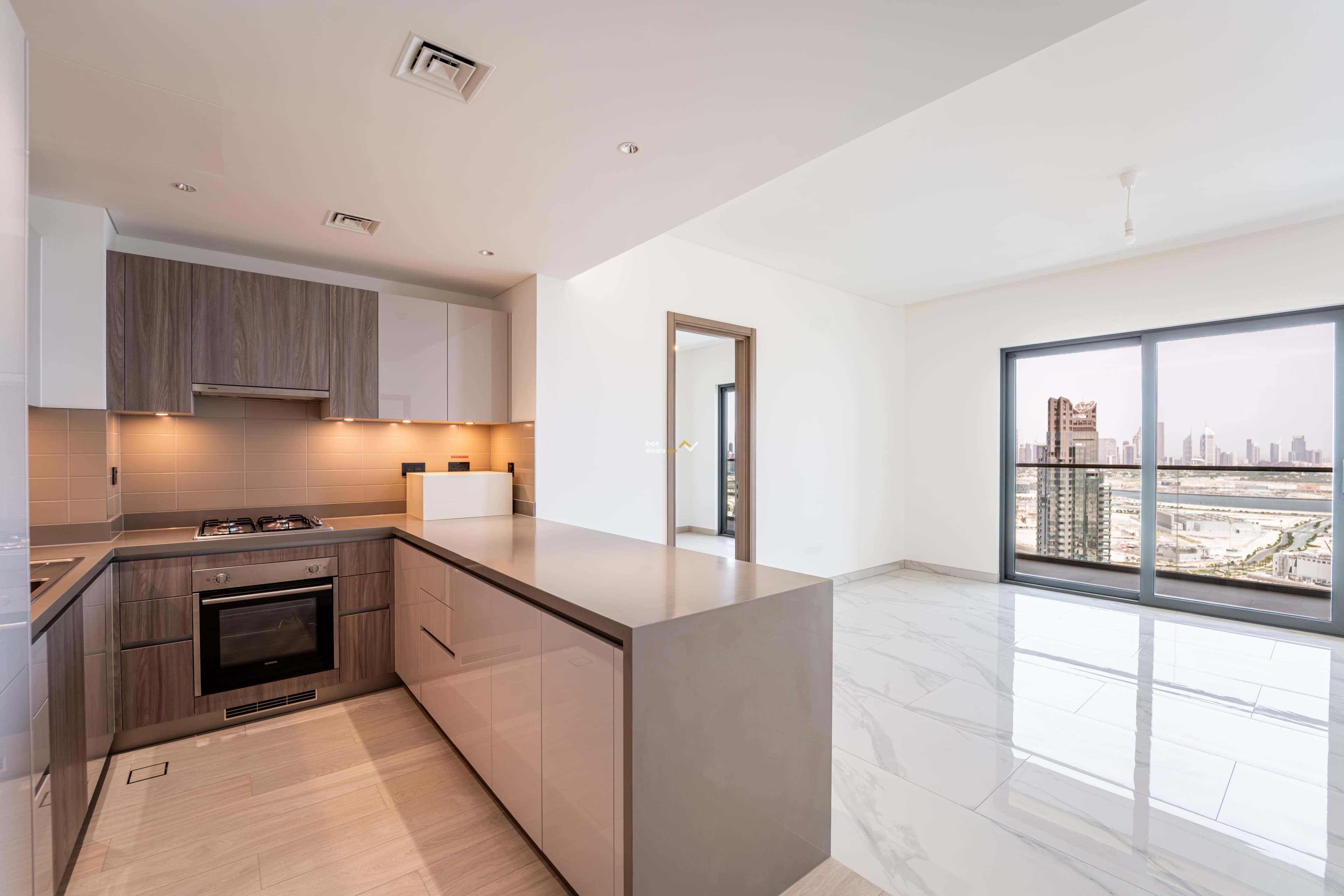 High Floor | 2 Bed + Maid | Skyline & Canal Views