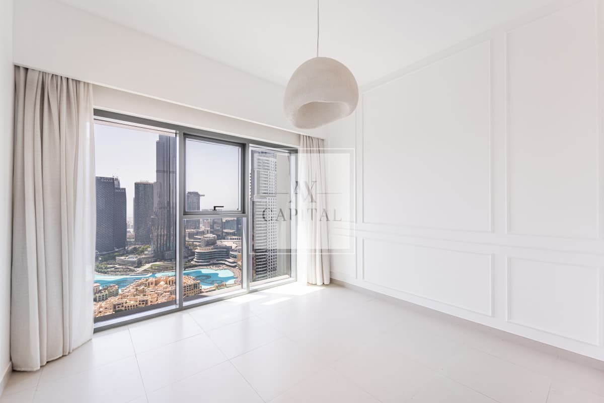 High Floor | Burj Khalifa Views | 3BR