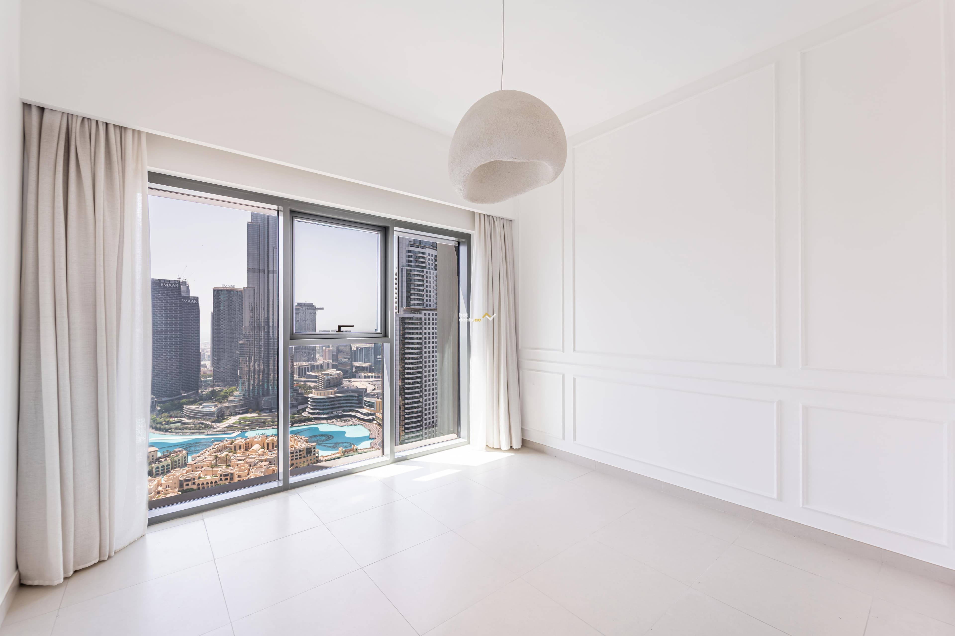 High Floor | Burj Khalifa Views | 3BR