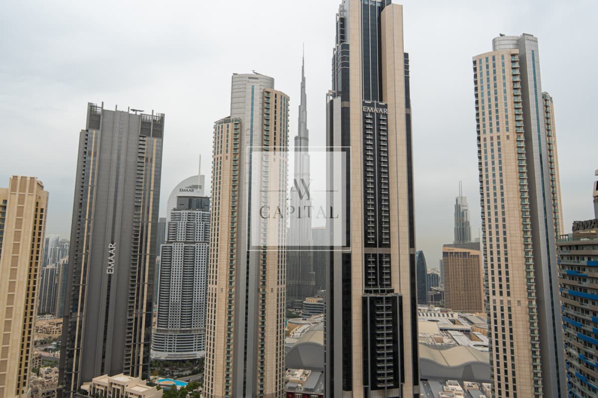 Burj view | Fully Furnished| Big Lay out