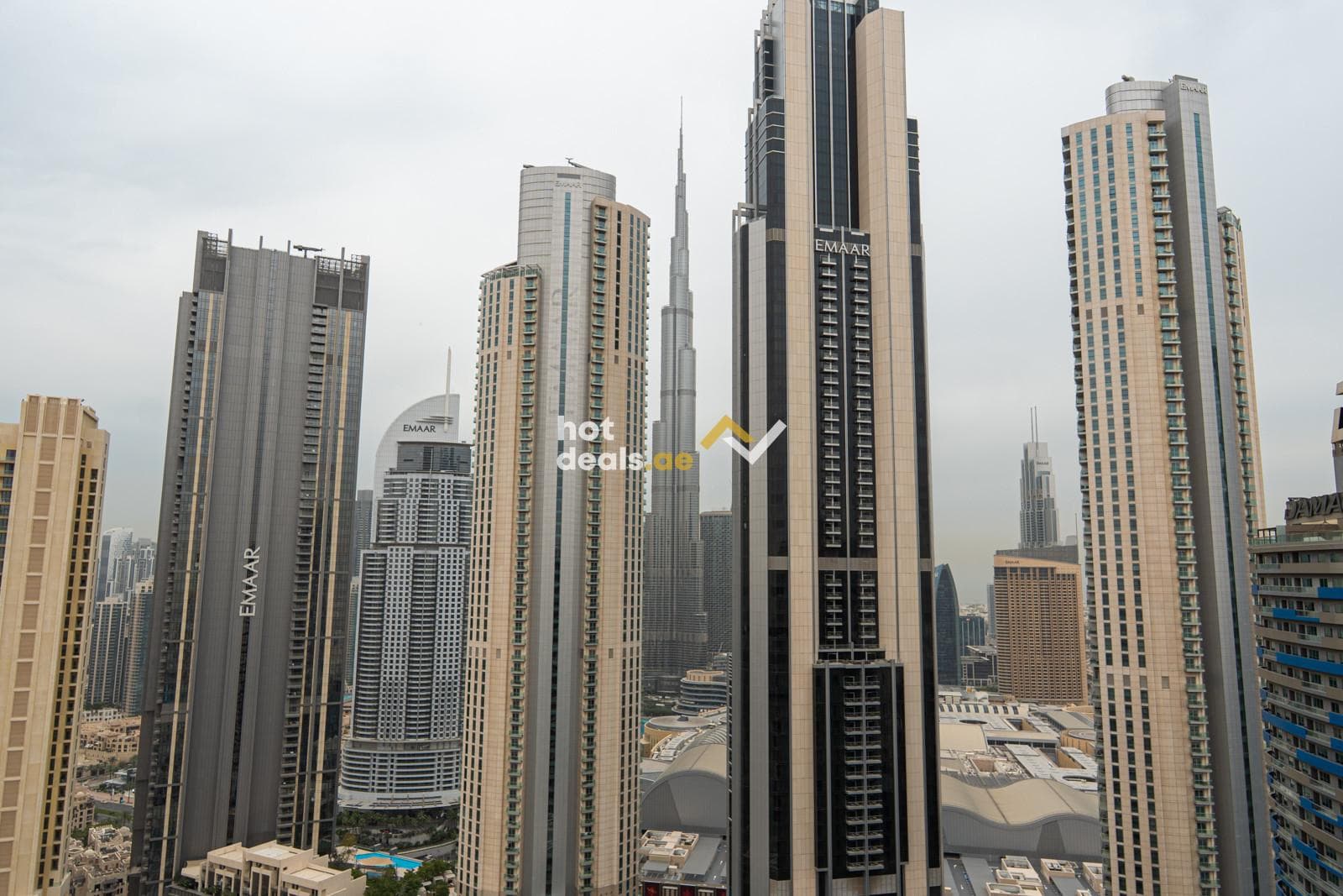Burj view | Fully Furnished| Big Lay out