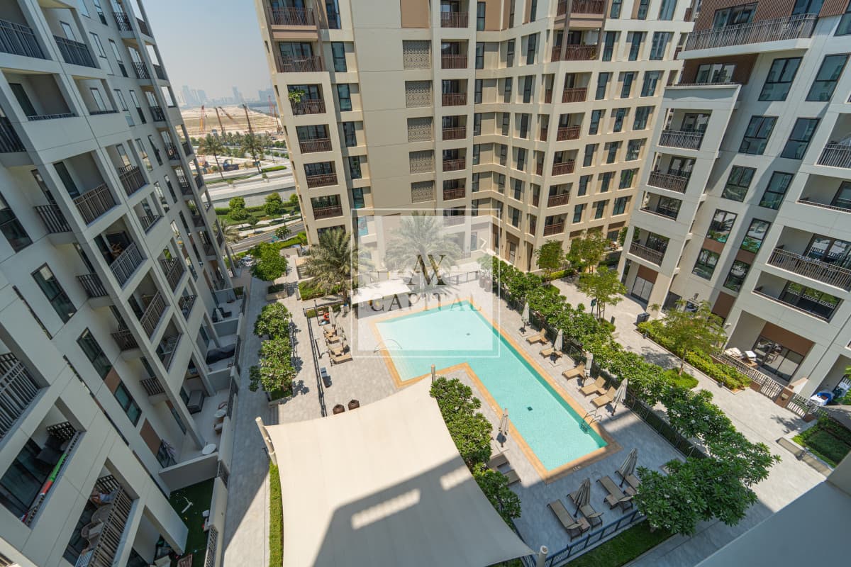 Rent | Pool View | Higher Floor | Balcony | Vacant