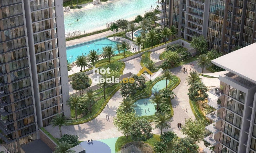 Large Layout | Maids | Lagoon & Burj Khalifa view