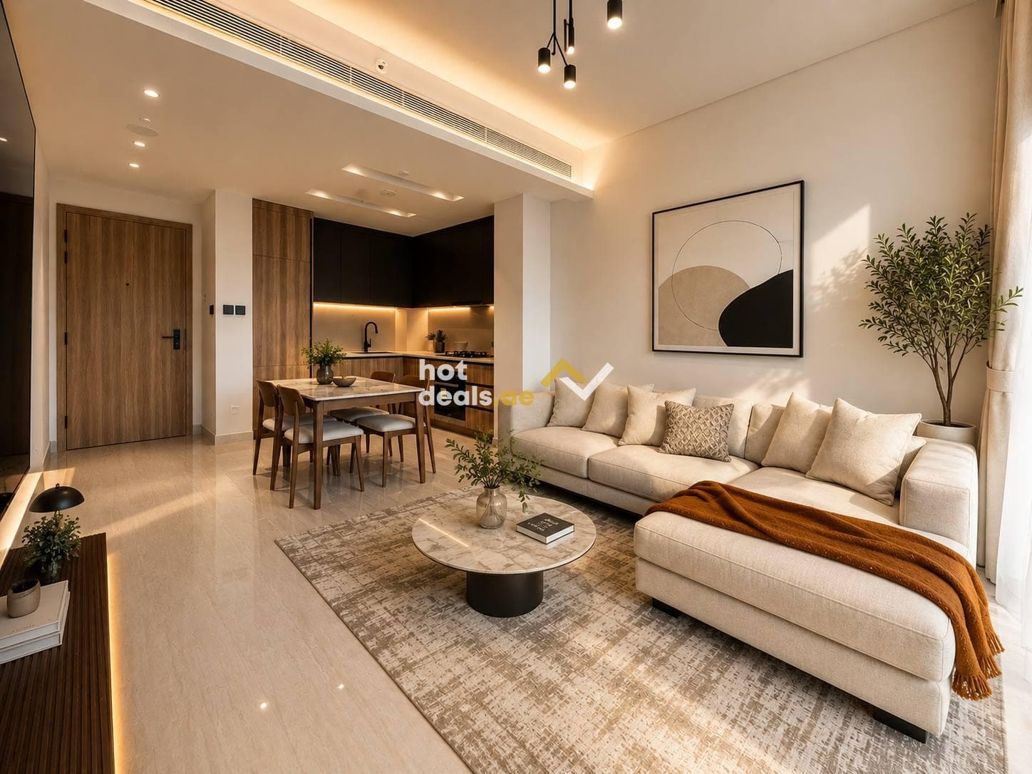 Sky Line View | Furnished |Close to Metro | New