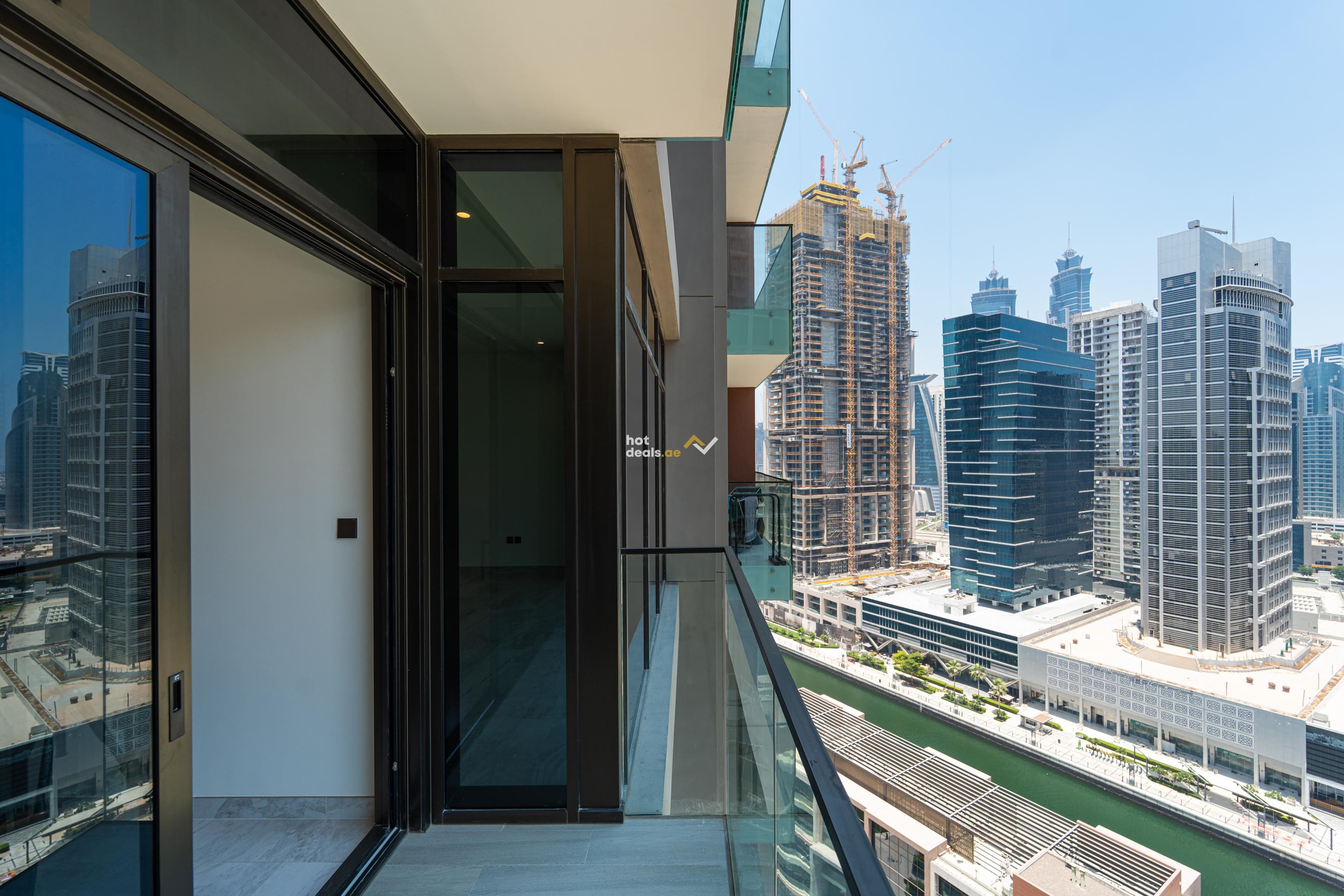 Burj view | unfurnished | high floor