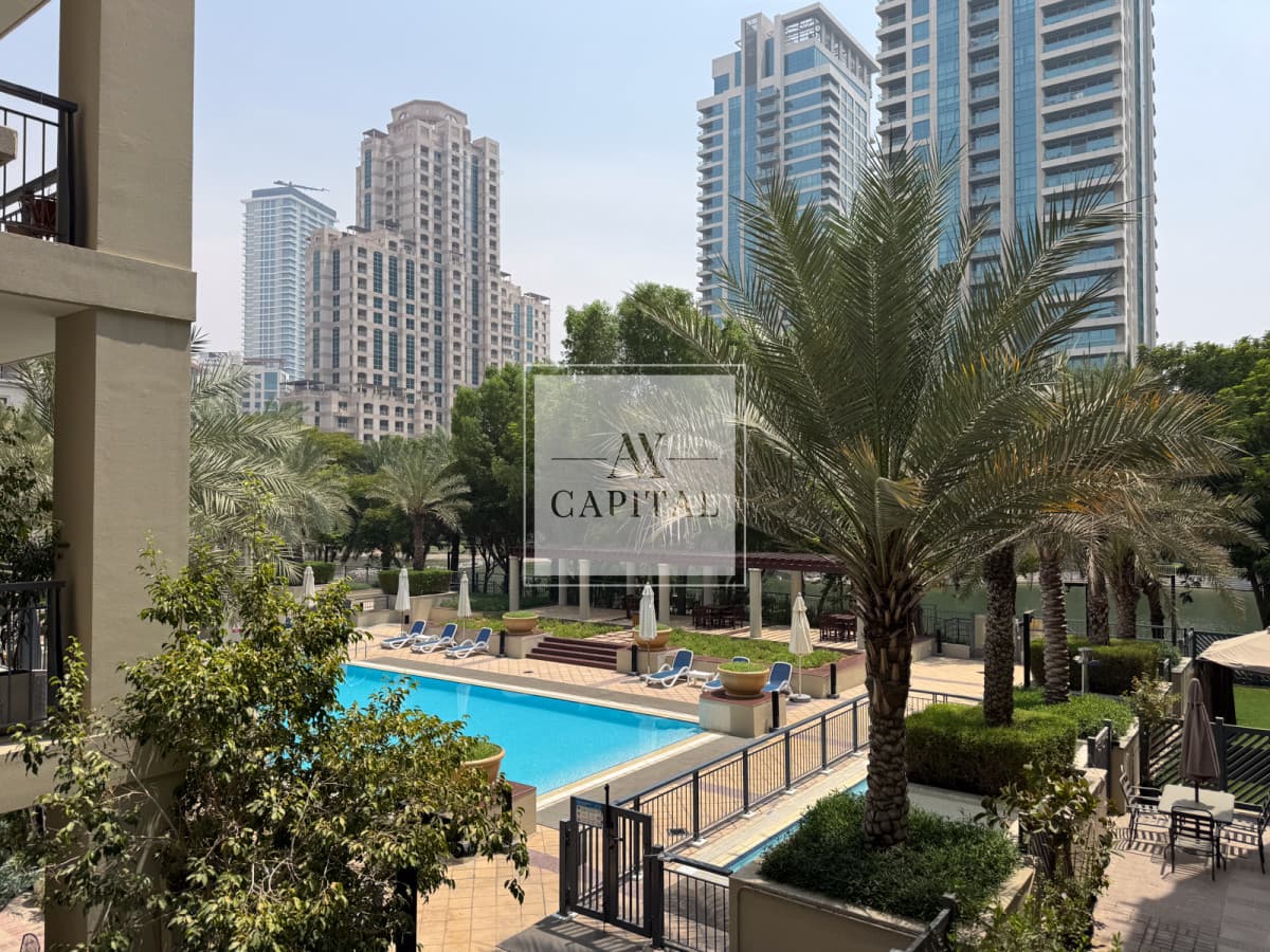 Lake View | Big Balcony | Furnished | Near School