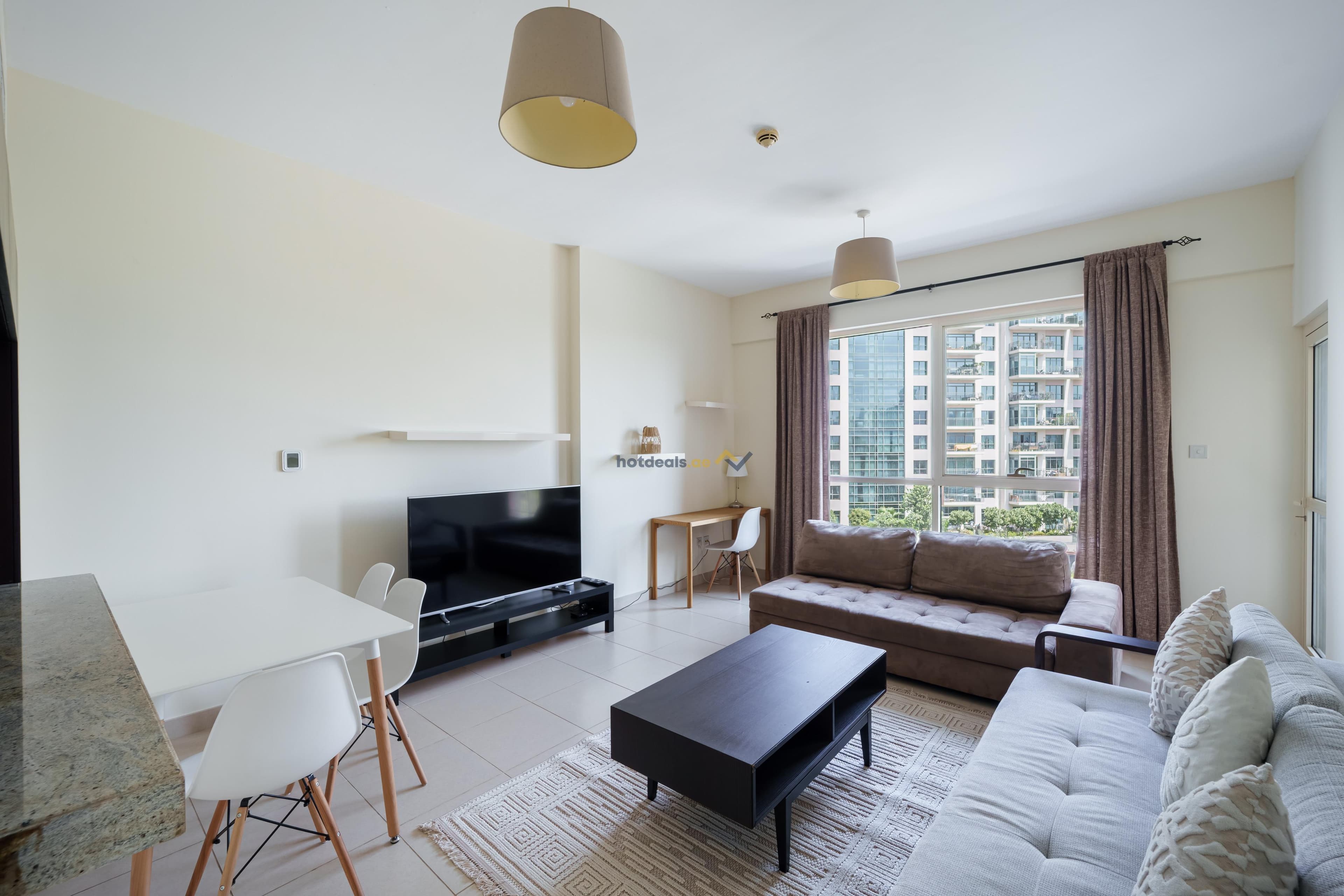 Exclusive | Lake View | Furnished | Big Balcony