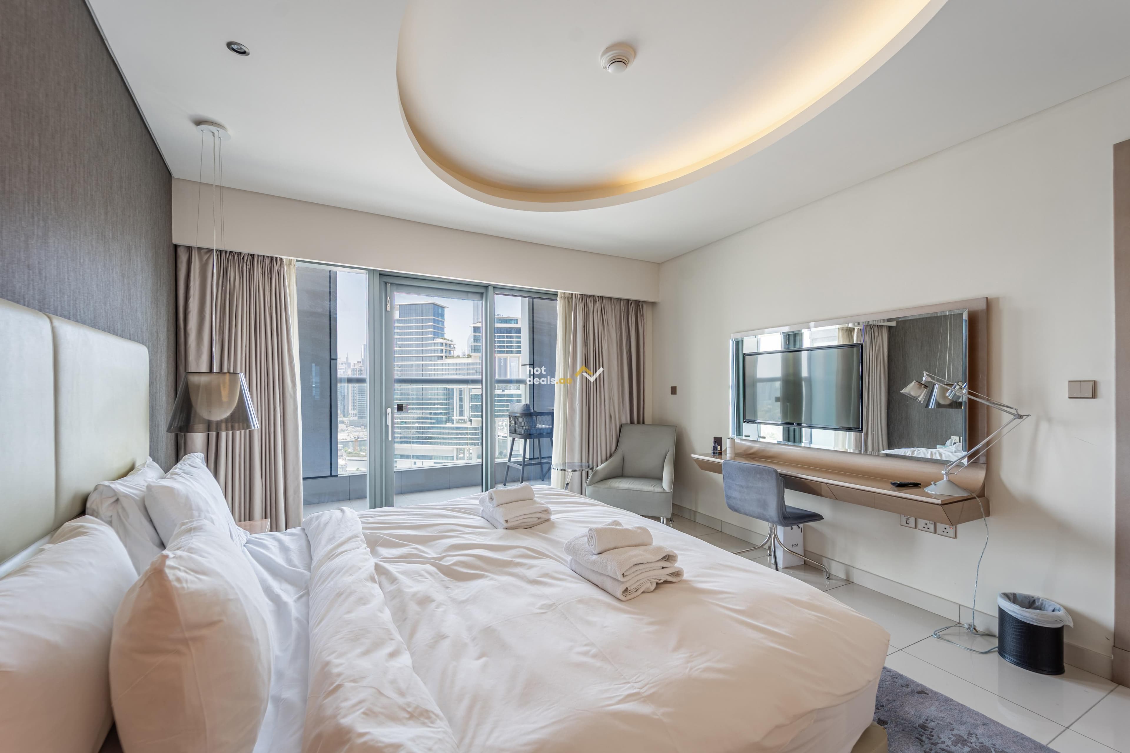 Vacant | Furnished | Burj View | Close metro