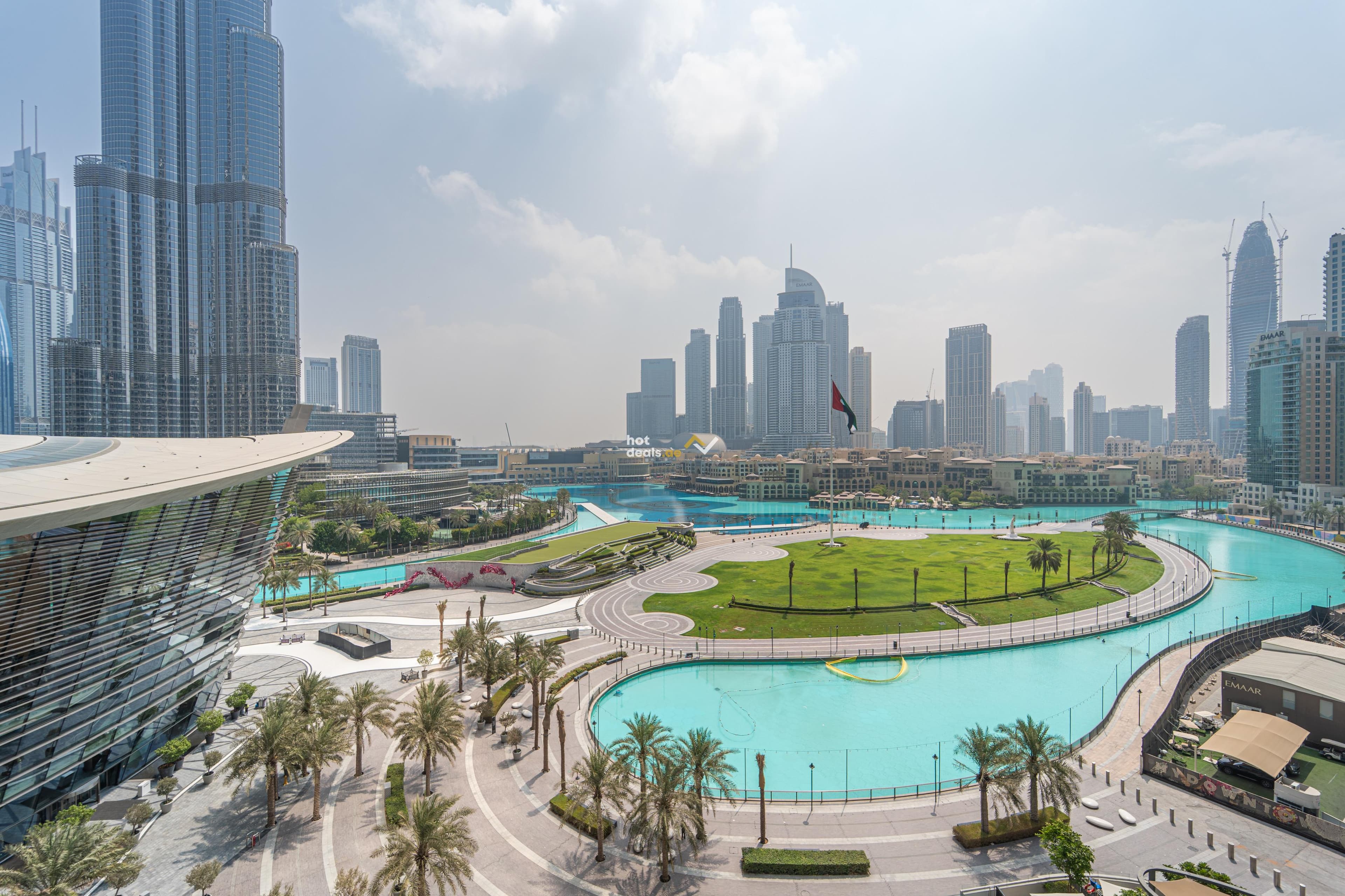 Burj Khalifa & Fountaon View I Low FLoor I 2Bed