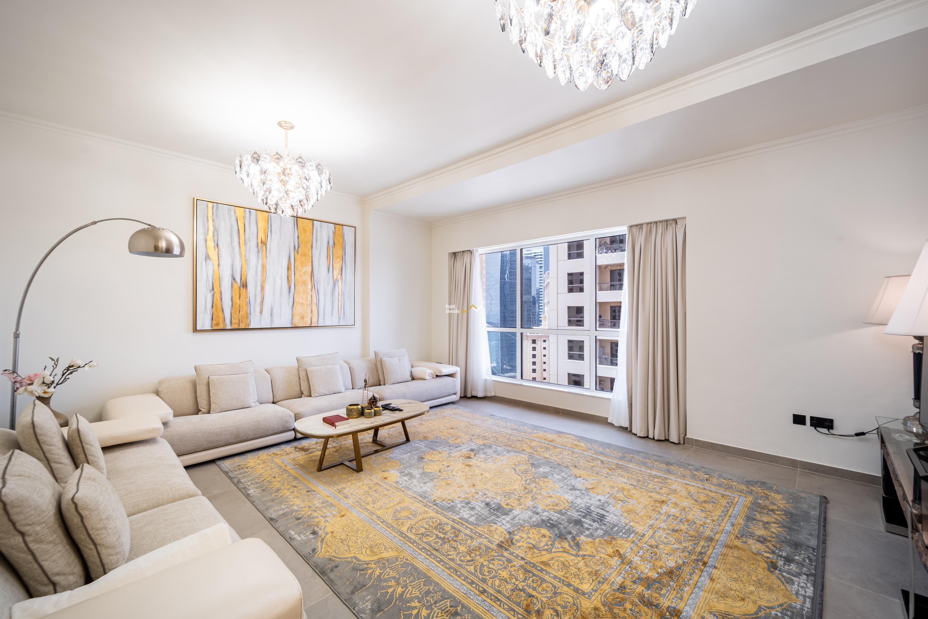 High Floor | New Premium Upgraded | Marina View