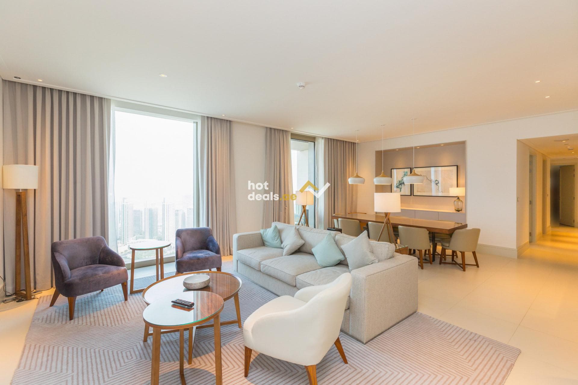 Elegant | Burj Khalifa View | All Bills Inclusive