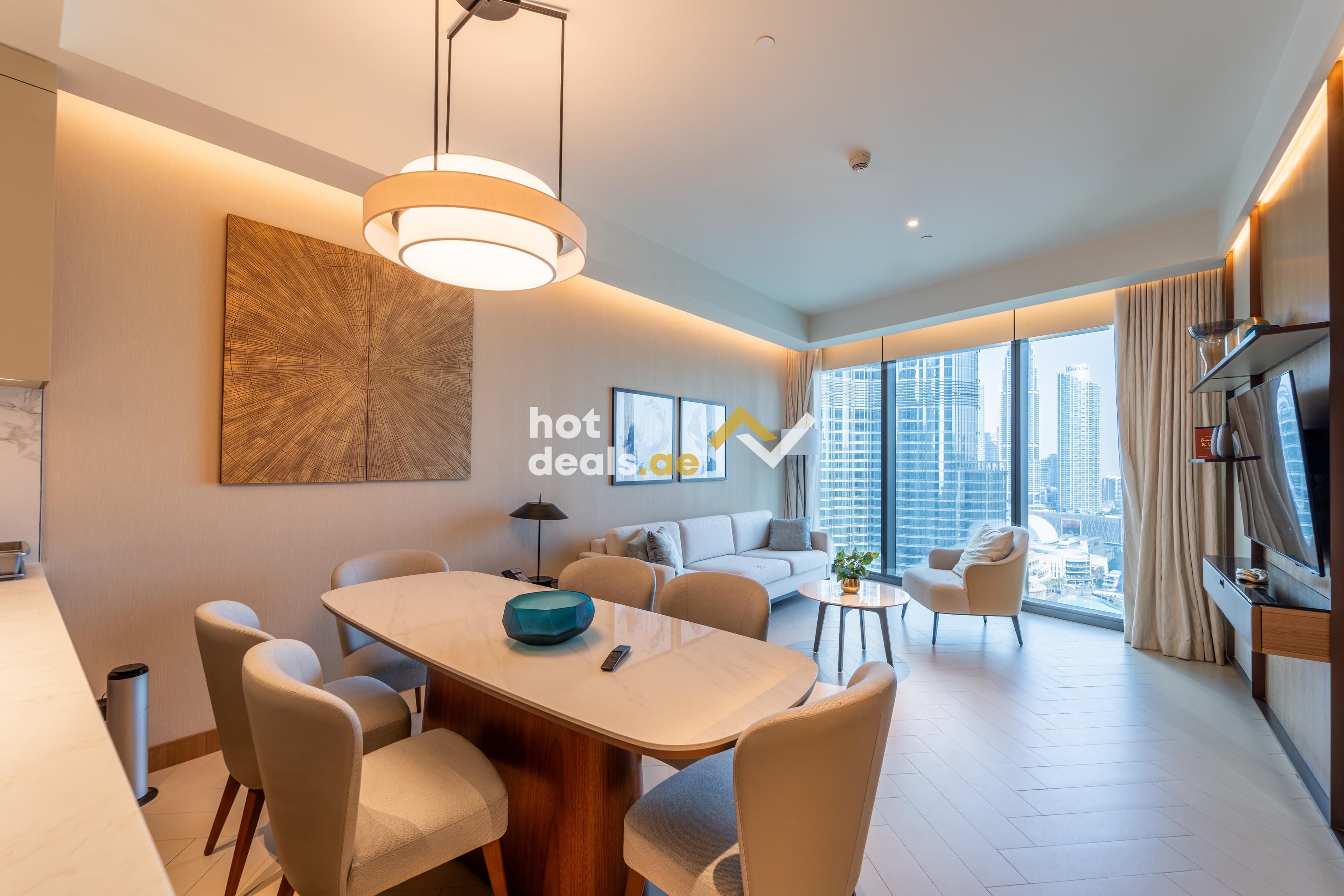 Vacant | Furnished 2BR | Burj & Fountain Views