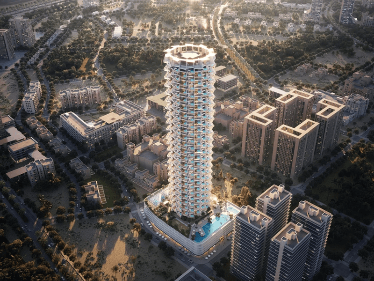 High-Floor | Outdoor Gym and Sitting Area Views