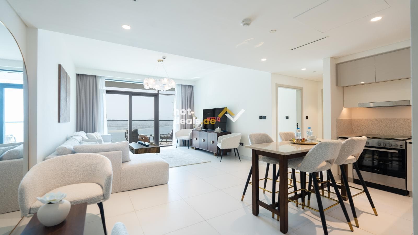 Atlantis View | Water & Community View | Furnished