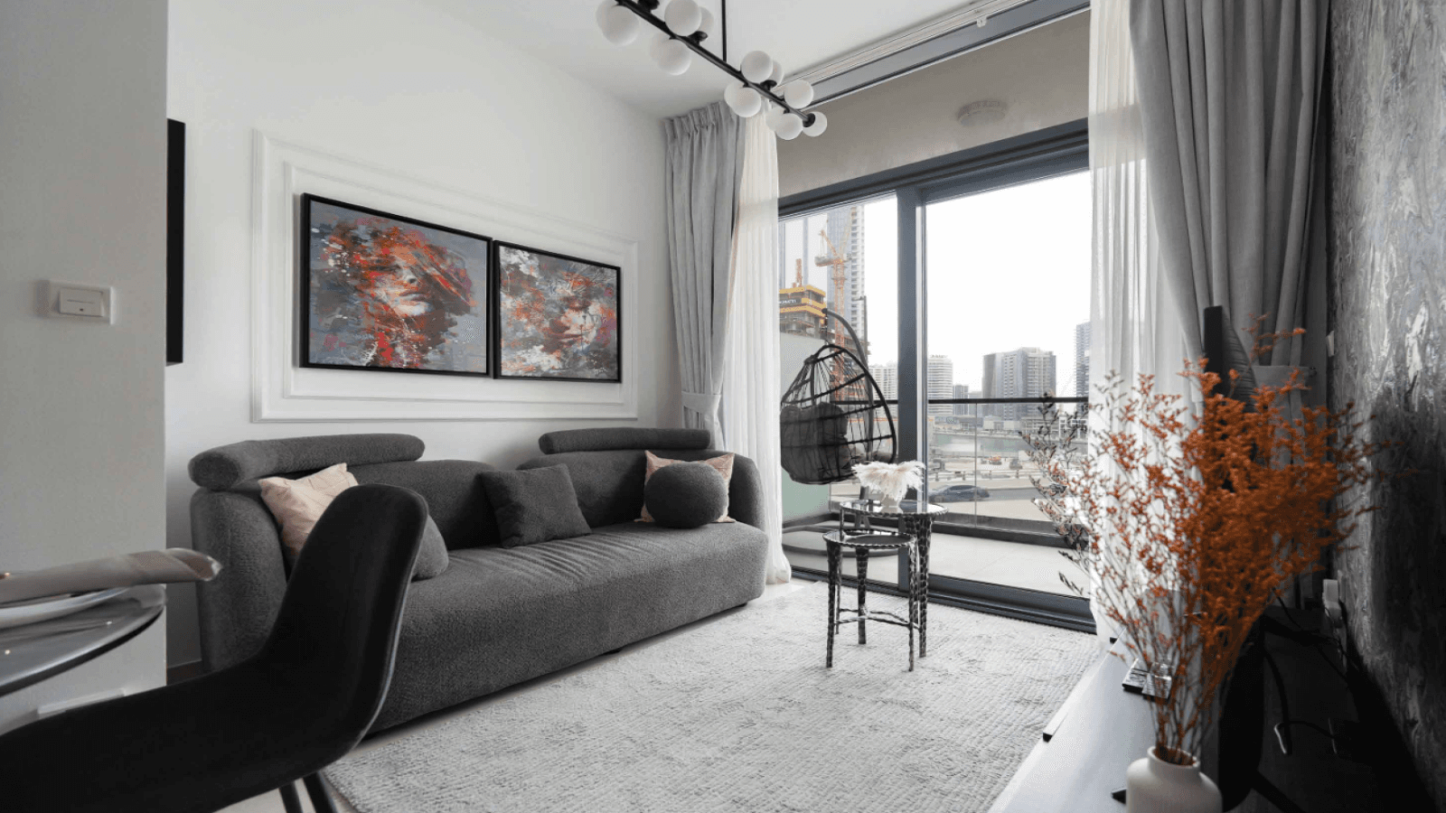 Fully Furnished | Canal View | Stylish 1BHK