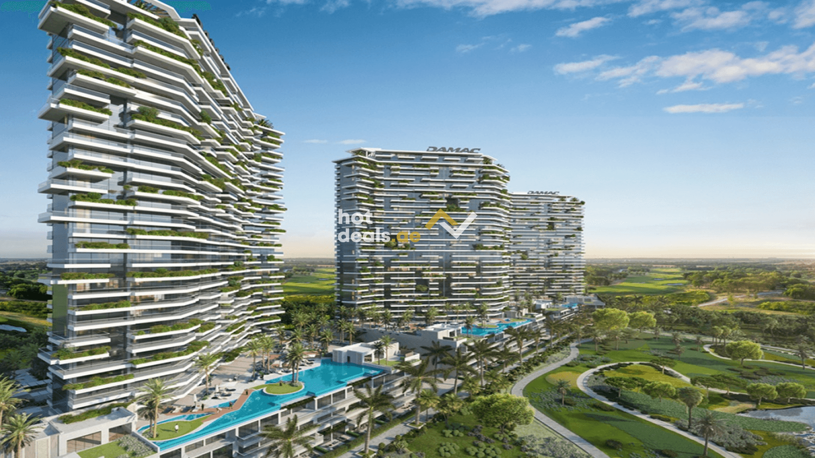 1BR + Study | Golf Course View | High Floor