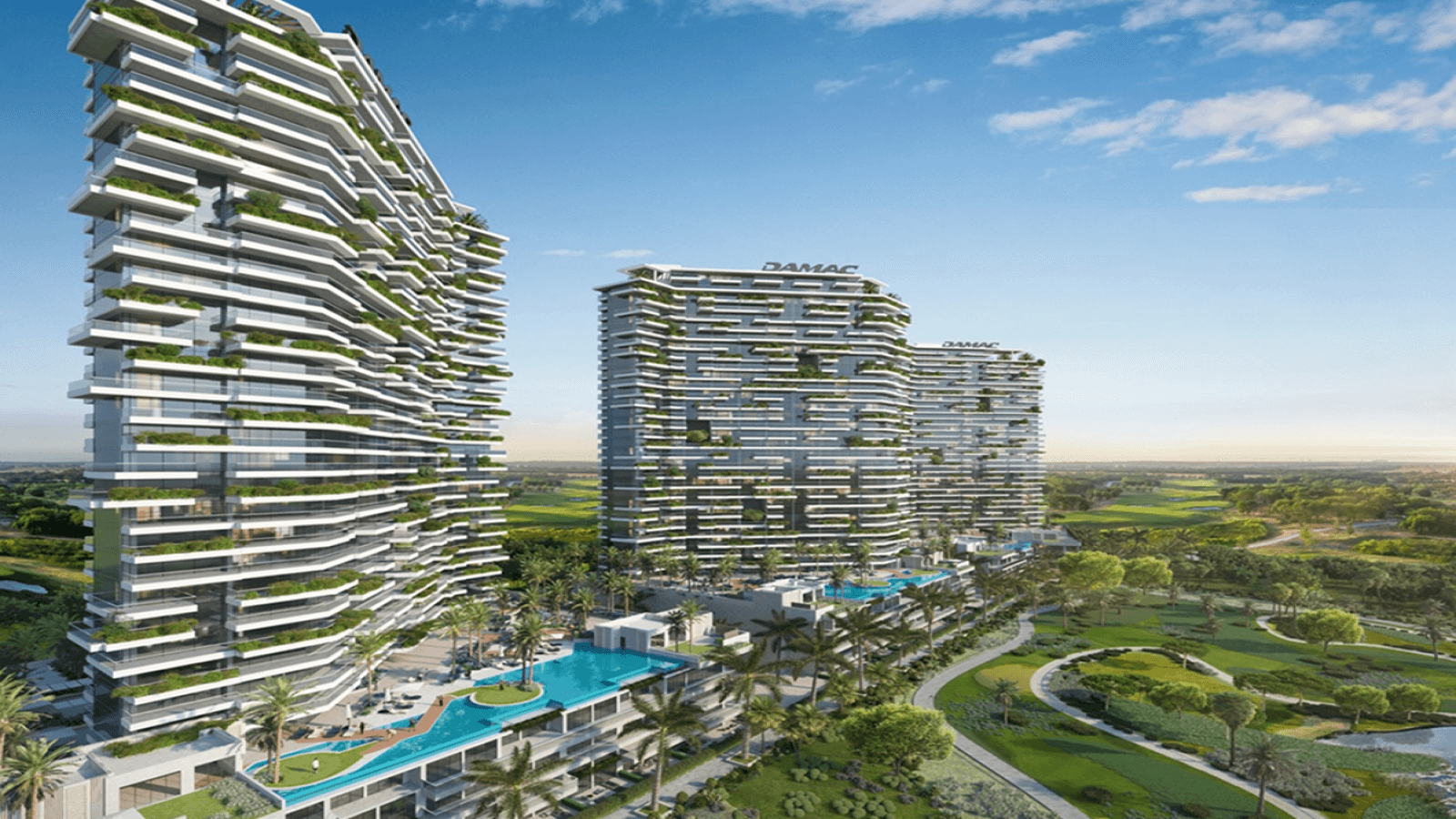 1BR + Study | Golf Course View | High Floor