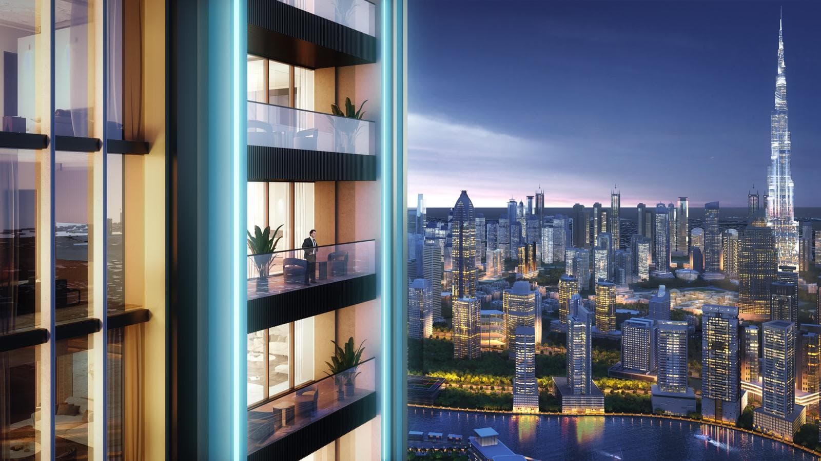 Emerald |Dubai Skyline | Creek Harbour View