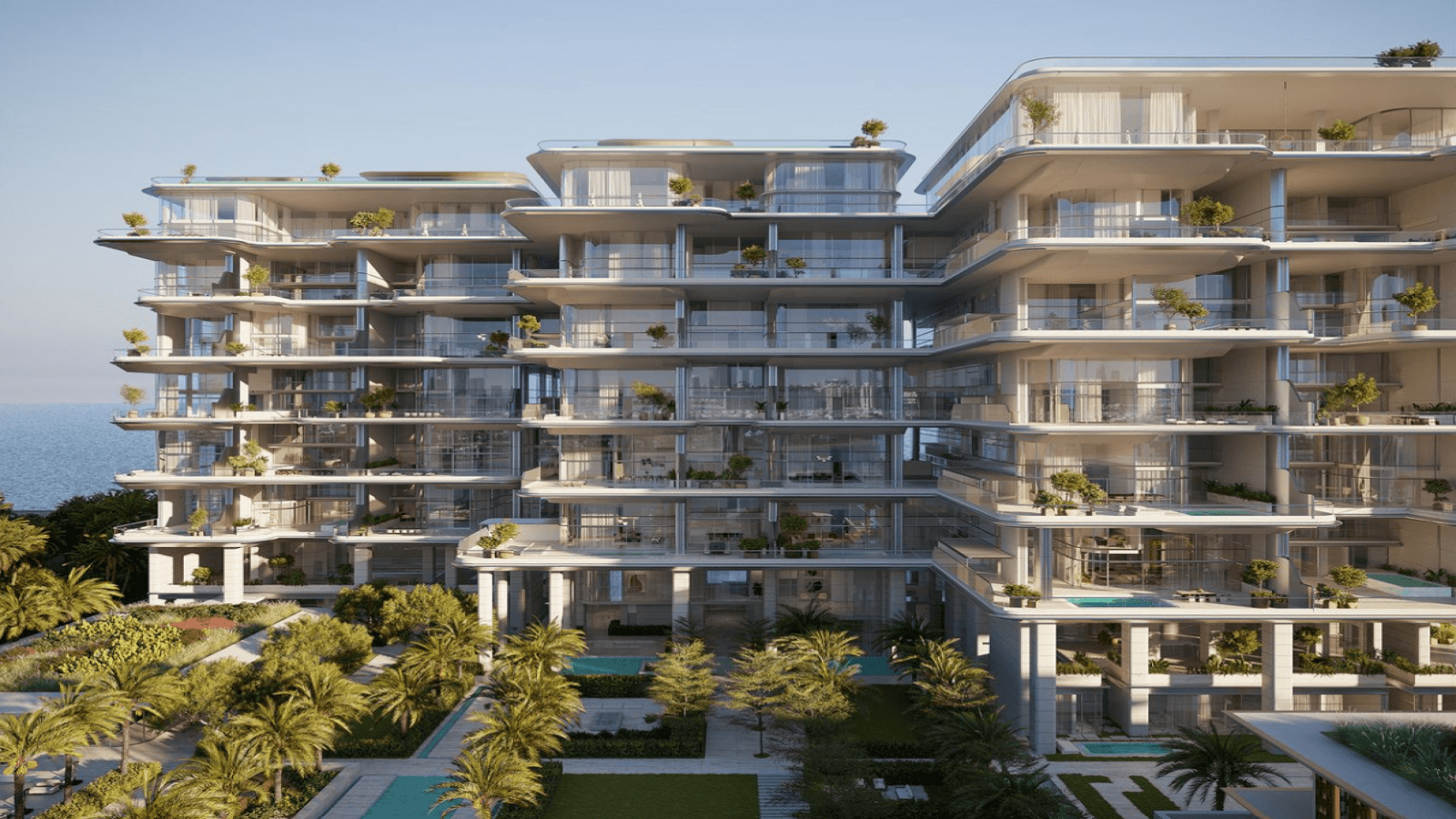 Furnished | Private Pool | Beach & Skyline Views