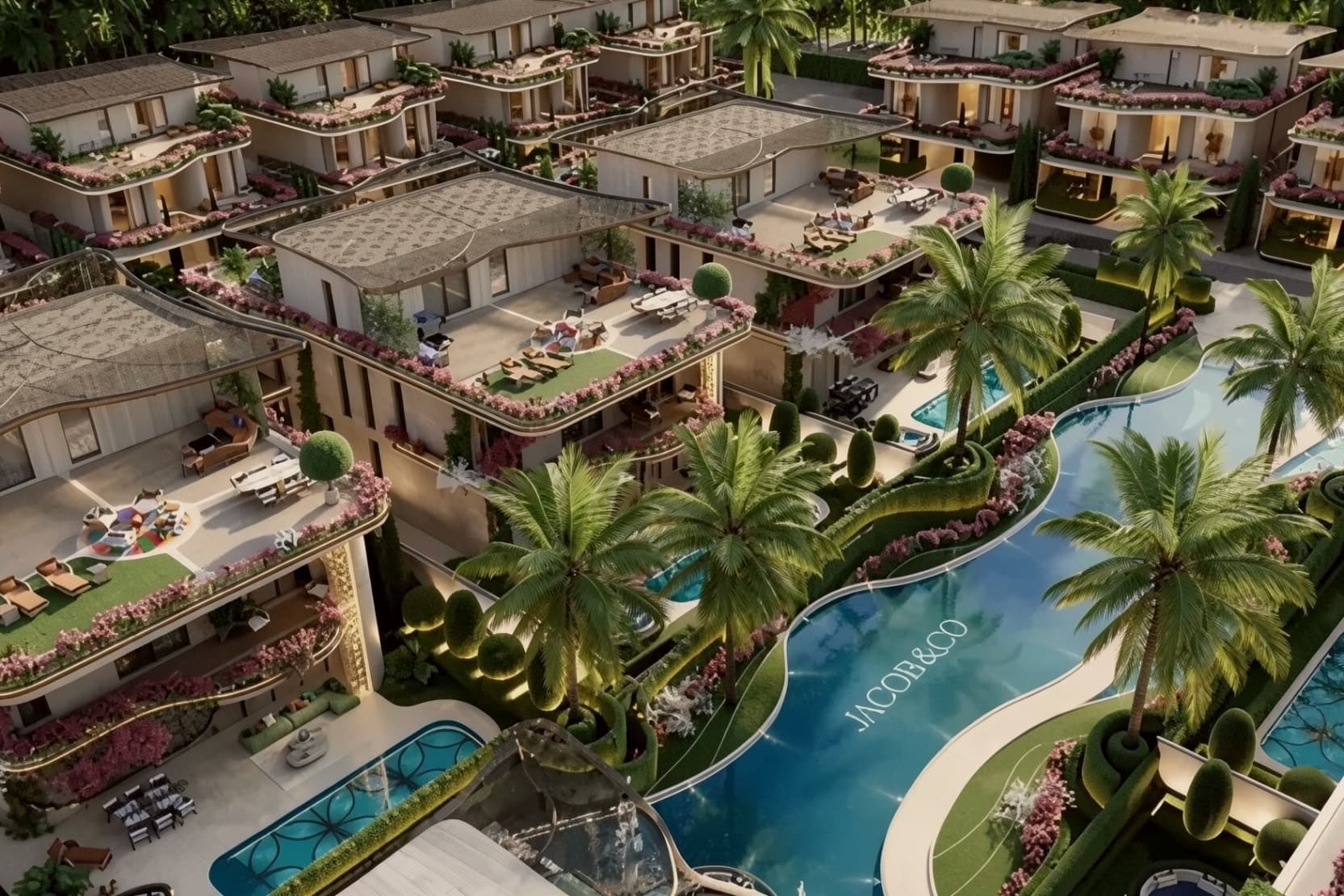 Fleur De Jardin Villas x Jacob&Co