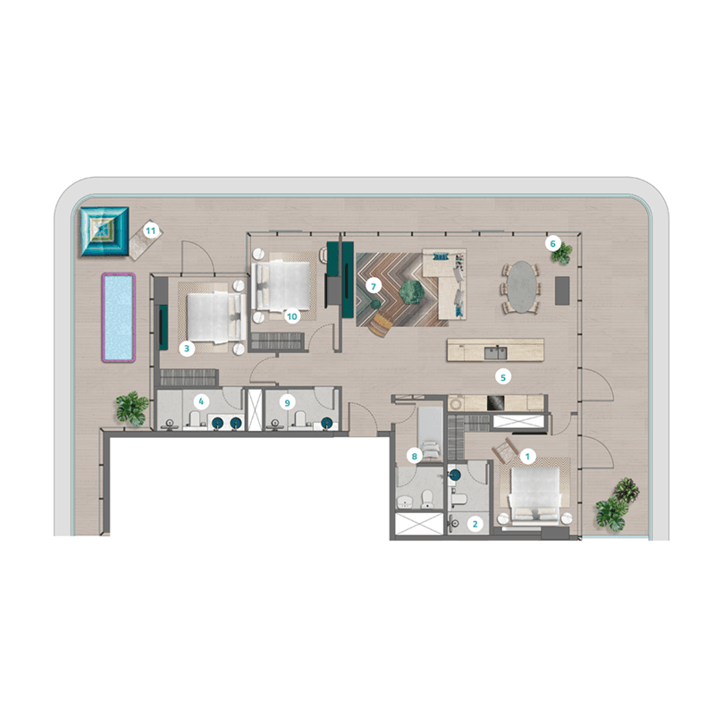 Floor plan 1