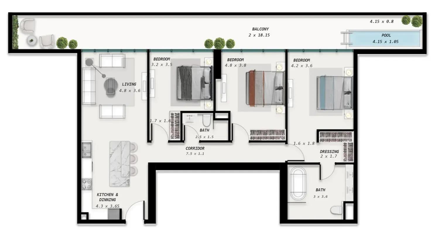 Floor plan 3